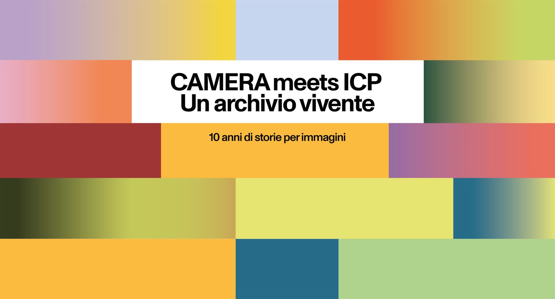 CAMERA meets ICP. Un archivio vivente